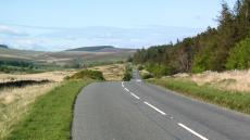 Approaching Dartmoor.