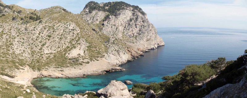 Cala Figuera, near the tunnel before Cap Formentor.