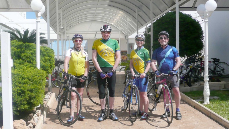 April 2009: some of team TPCC readying for the off.