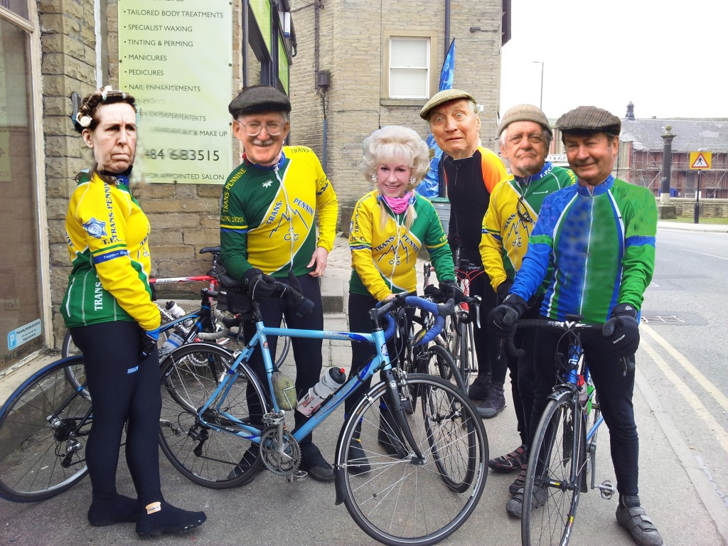 TPCC riders become Last Of The Summer Wine.